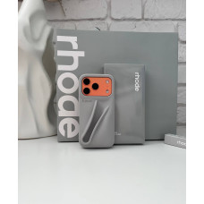 Подарунковий набір Rhode: сірий чохол для iPhone в пакеті